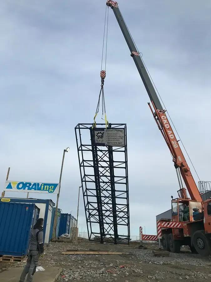 Oceľová konštrukcia DFD Industrial