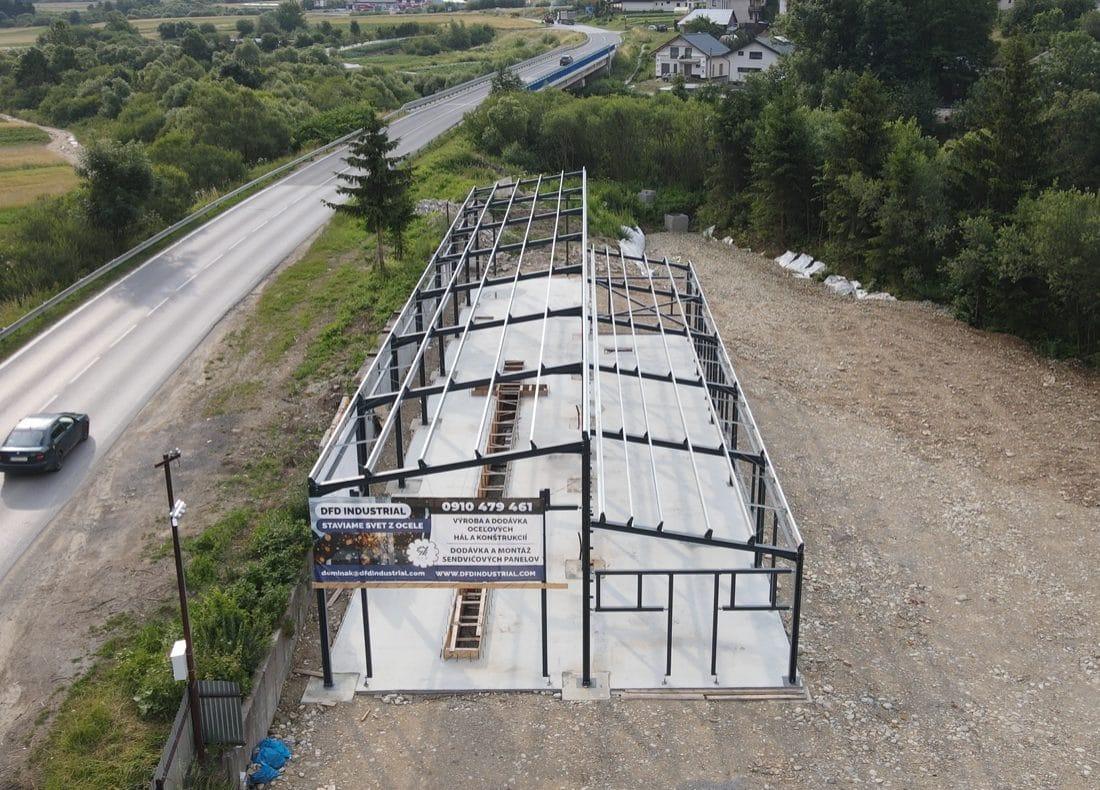 STK hala Lokca — Oceľová konštrukcia — fotka 3