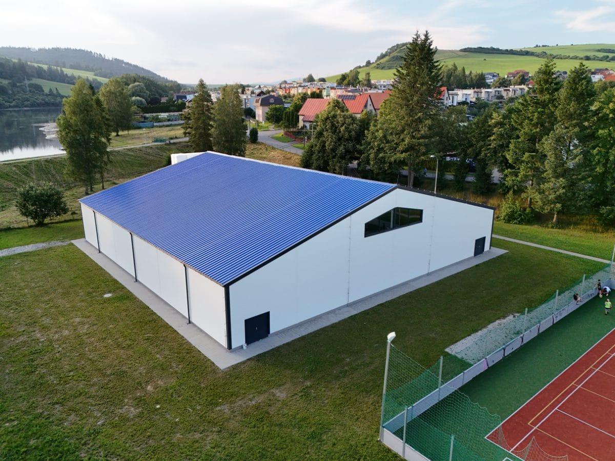 Tenisová hala · Tvrdošín — Finálne foto