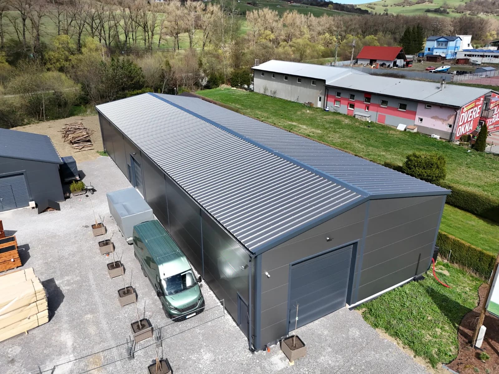 Montované sklady a dielne skladové haly s montážou